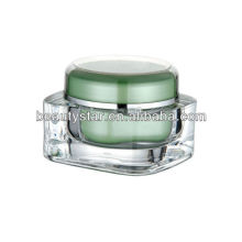 15g 30g 50g 75g 125g récipient en crème acrylique acrylique cosmétique pot vide